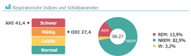 Auswertung eines Schlaf-Apnoe-Screenings